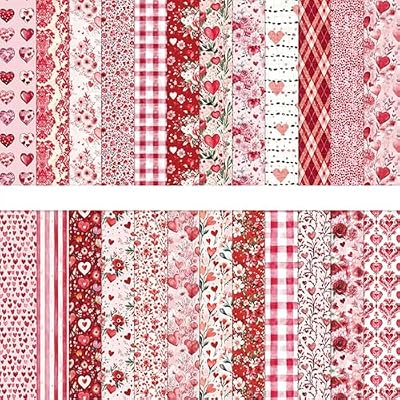 MIATTCLD Double-Sided Floral Scrapbook Paper