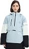 Ski Jacket Snowboard Anorak Coat Pullover Baggy Snow Hooded Insulated Hoodie Waterproof Warm for Women Men