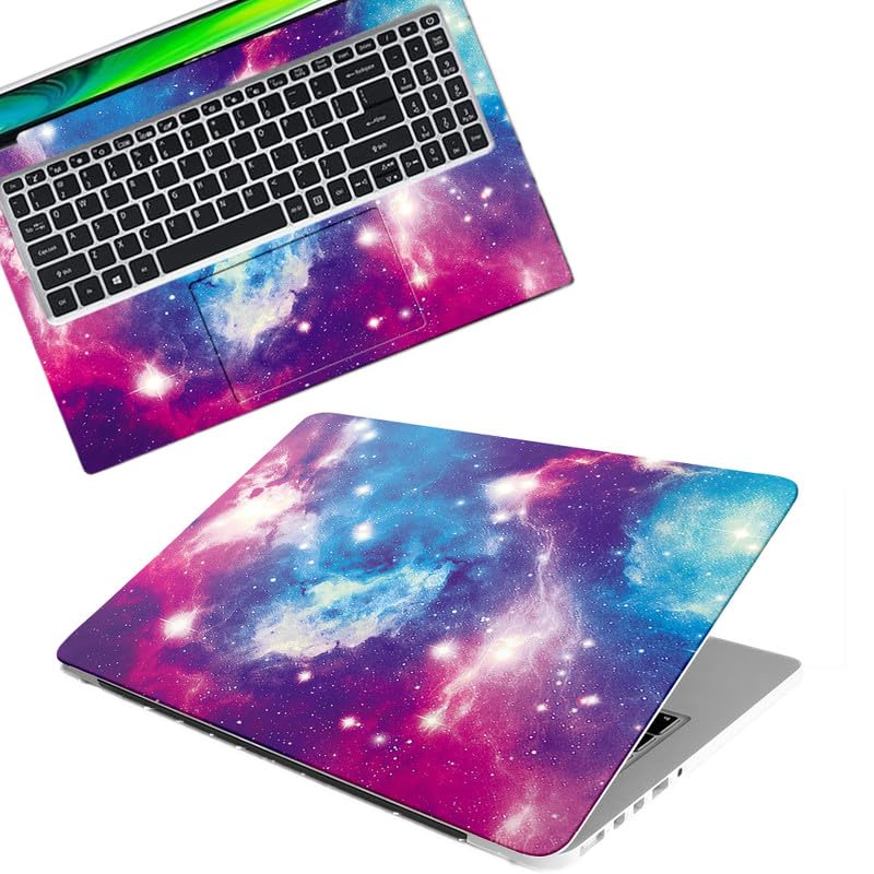 Space D2 Full Body Vinyl Laptop Skin/Sticker/Cover Upto 15.6 Inches Laptops Laminated-Removable-HD Quality Compatible for Hp-Dell-Sony-Lenovo-Asus etc.(15×10 Inches)