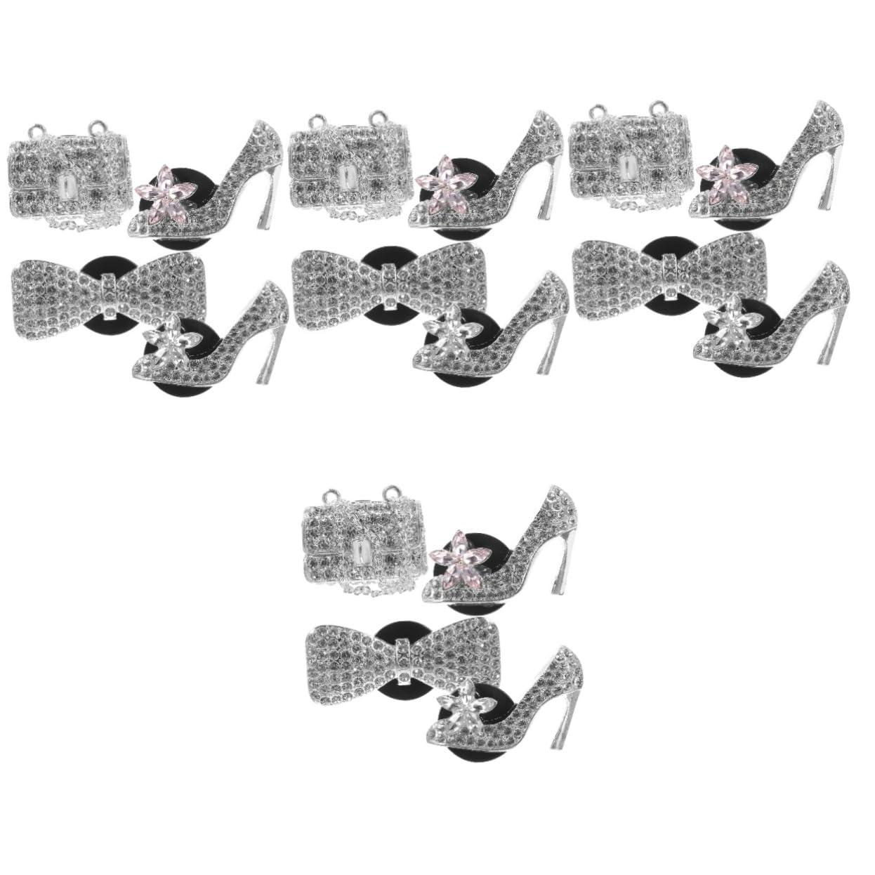 Gatuida 16pièces Clips Air Aromathérapie pour Voiture Accessoires Intérieurs Esthétiques Forme De Haut Décorations Élégantes pour Diffuseur De Parfum