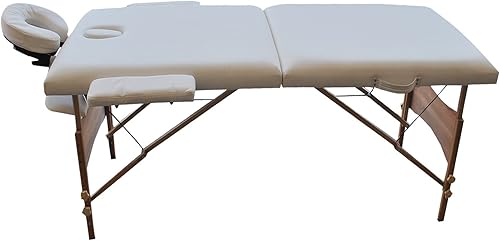 Miniatura 6 de Refuerzo profesional de 213 cm de largo, 3 secciones, portátil, plegable, mesa de masaje, cama para belleza, fisioterapia, spa, tatuaje, hogar, con