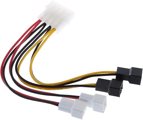 Sharplace 12V SATA 4-Pol 3-Pol Netzkabel Adapterkabel ZubehA r fA r CPU Mainbord Schwarz Sharplace 12V SATA 4-Pol 3-Pol Netzkabel Adapterkabel ZubehA r fA r CPU Mainbord Schwarz