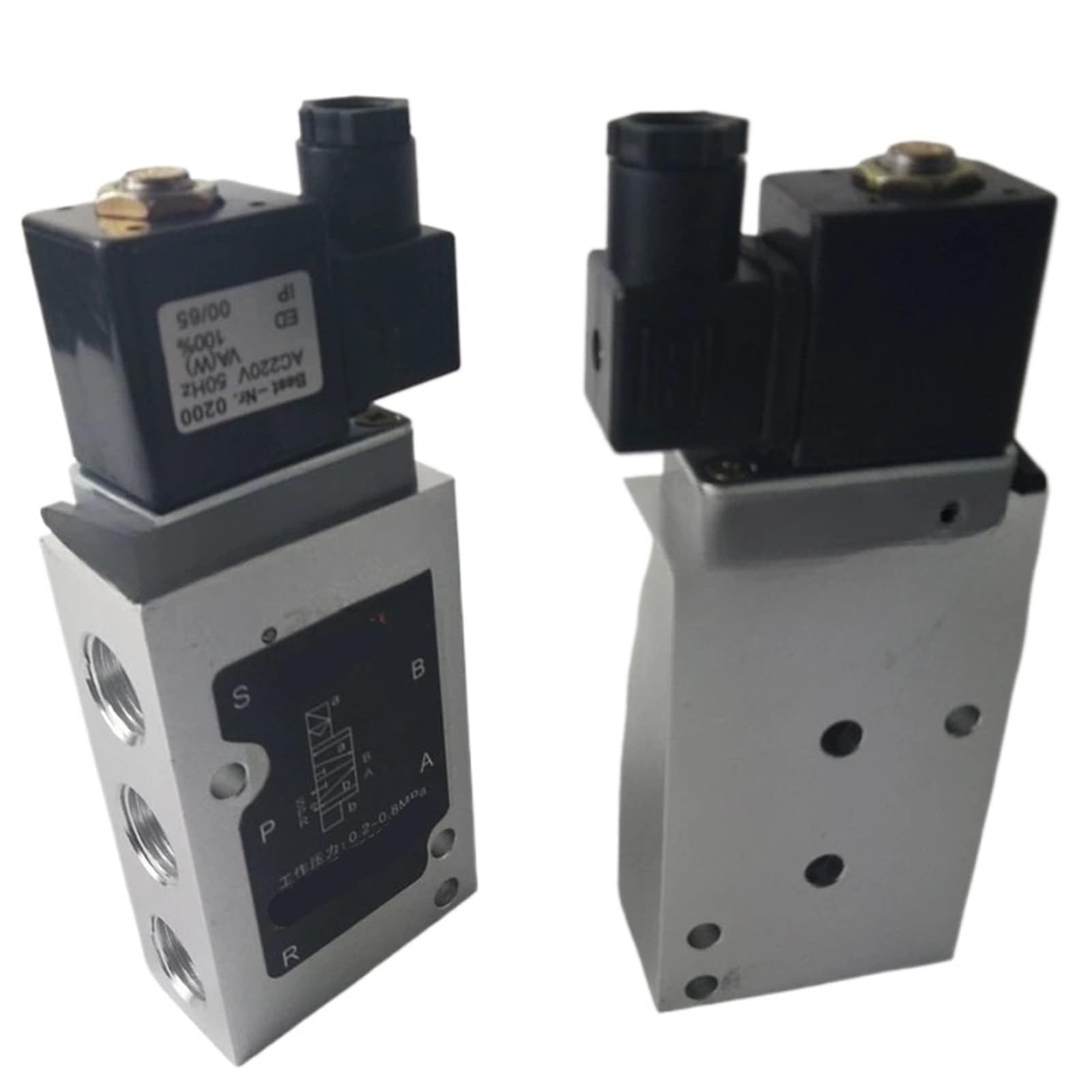 Électrovanne F5250 pièce plaque de vanne d'inversion 5 voies AC220V 20
