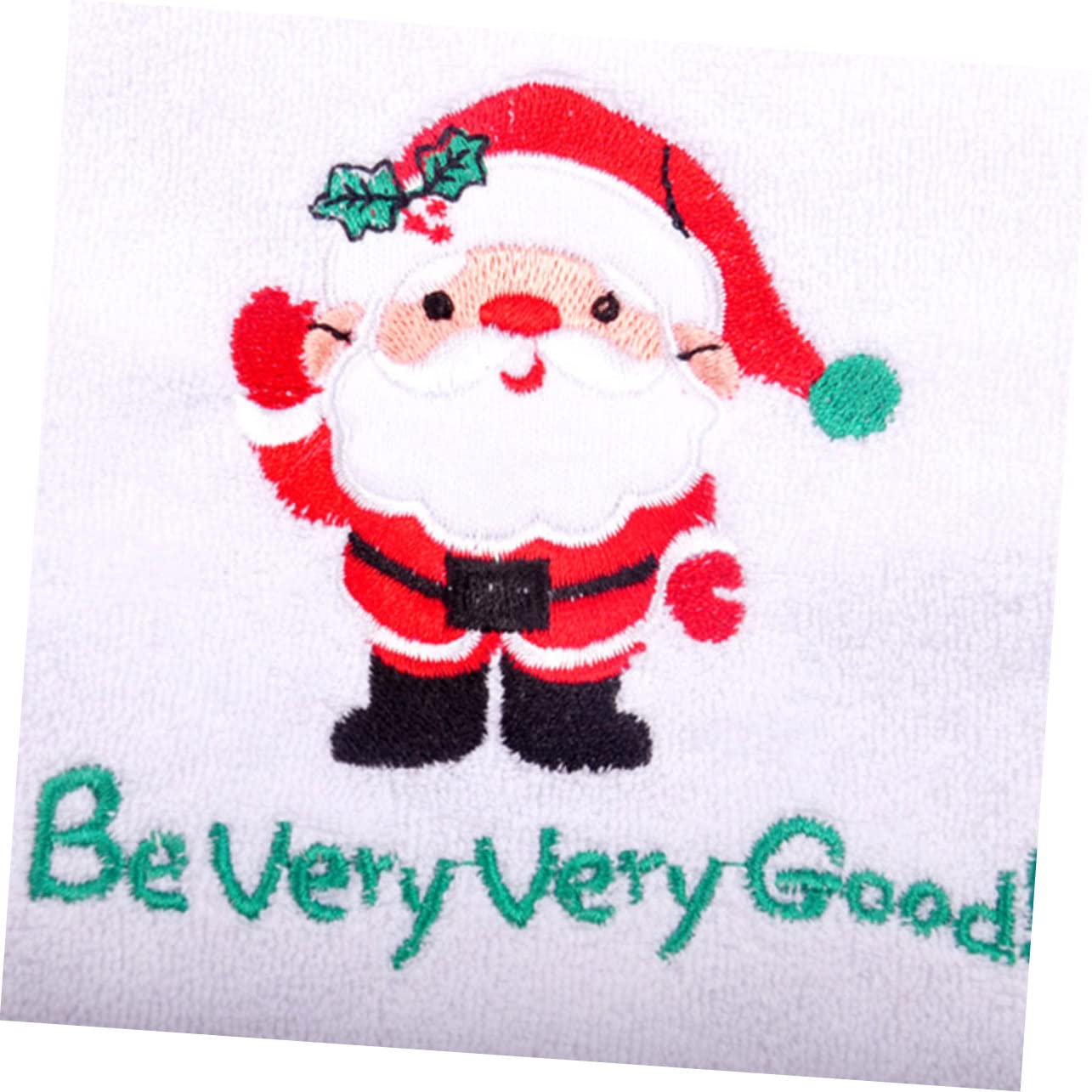 VICASKY 9piezas Baberos De Captor De Alimentos Diseño De Santa Claus Para Comidas y Salidas Infantiles