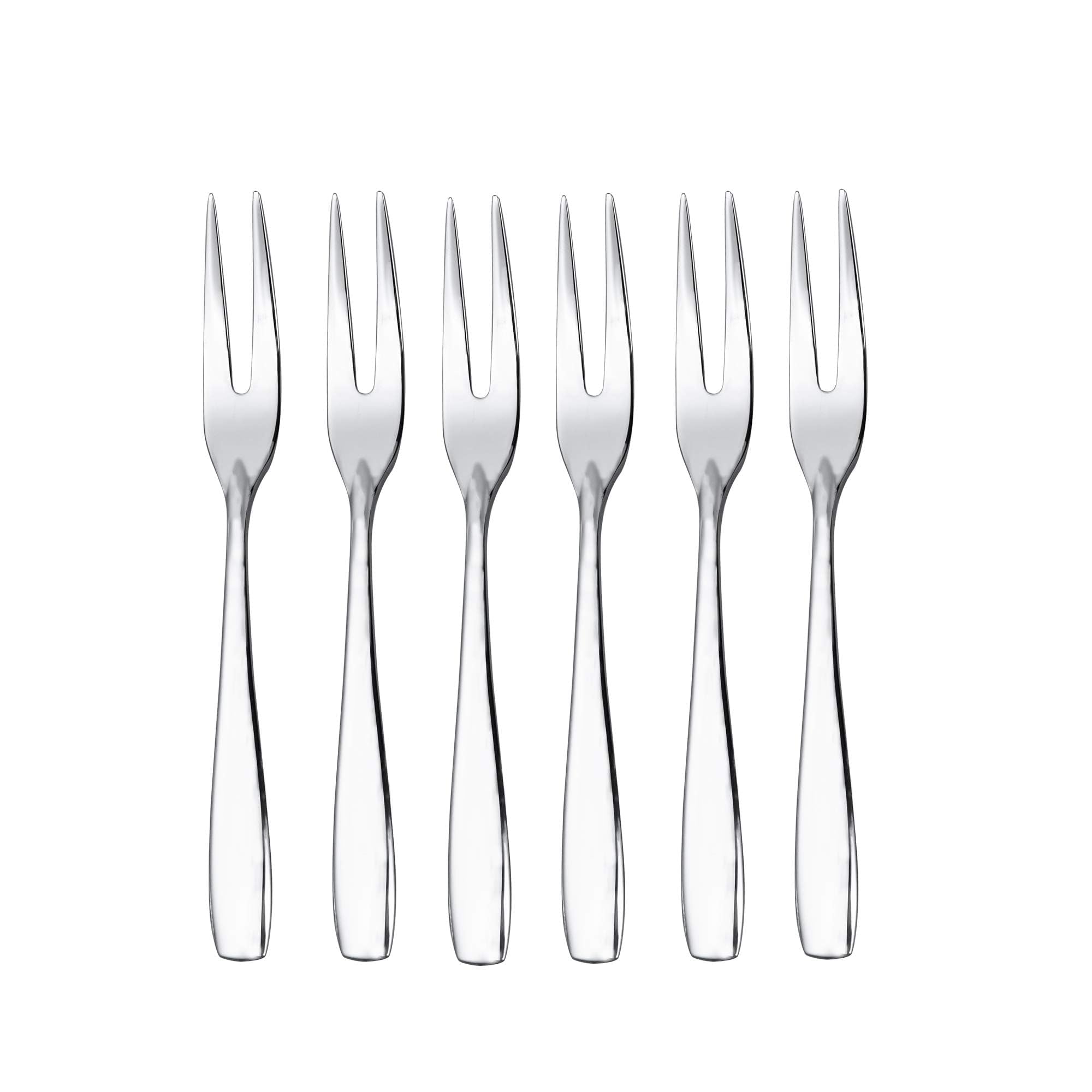 Mini Stainless Steel Appetizer Forks - Charcuterie & More -1