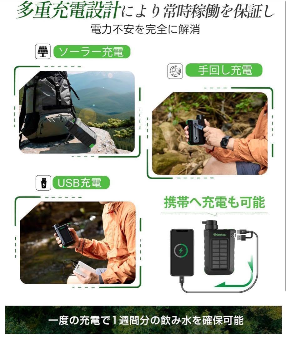 【防災安全協会認証品】 Greeshow 携帯浄水器 日本正規品 GS-2811 Amazon.co.jp: 【防災安全協会認証品】 Greeshow 携帯浄水器