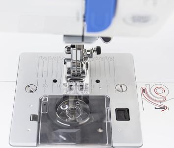 Juki HZL-80HP Sewing Machine with Automatic Needle Threader and Automatic One Step Buttonholing, with a Hard-Shell Carrying Case
