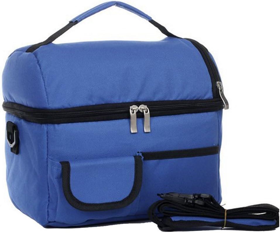Encell Blue Cooler Bag Insulated Sports Baby Travel Lunch Bag