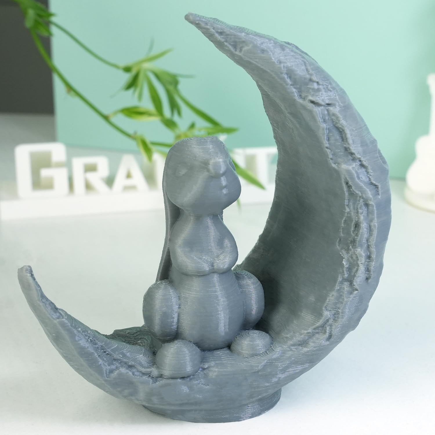 GratKit Filamento PETG 1.75mm, +/-0.03mm, Filamento PETG para Impresora 3D, Bobina de 6kg,6 paquetes, 6 * 1kg,Gris