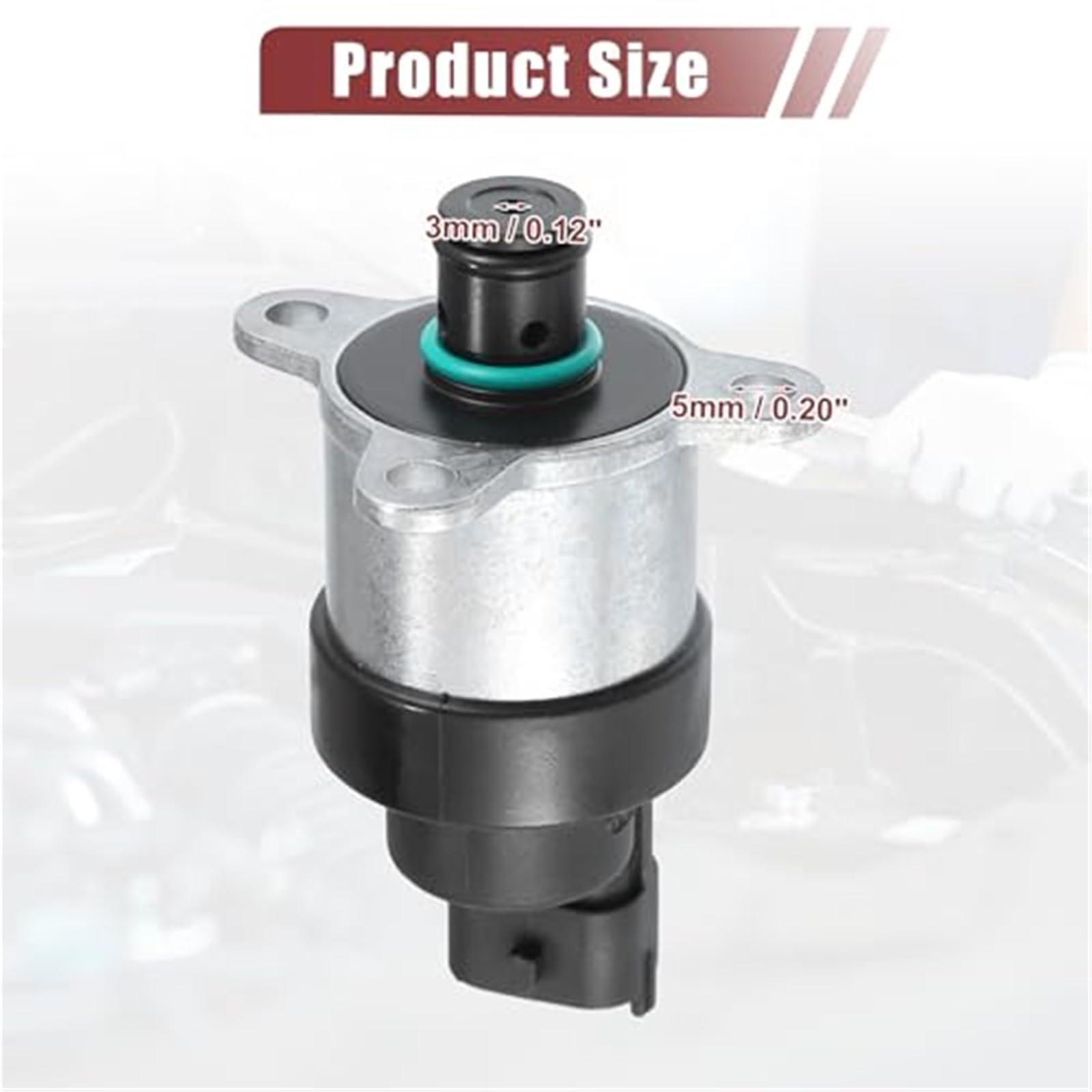 Wivplex Zawór regulacji ciśnienia paliwa dla Mazdy, BT-50 06-07 Regulator ciśnienia paliwa