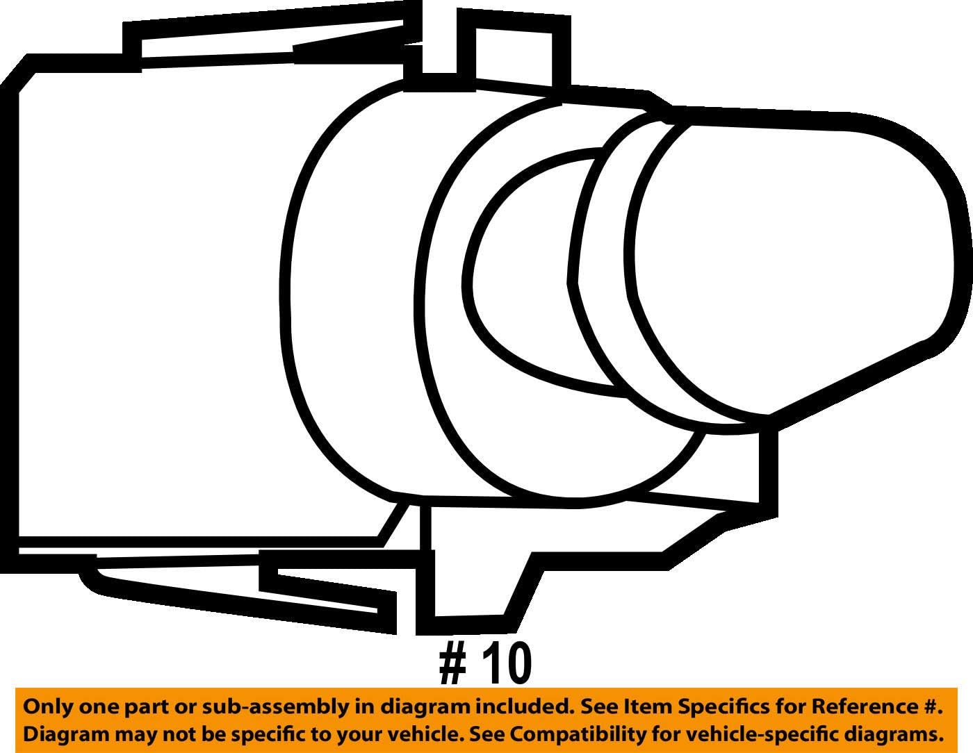 Genuine Honda 35256-TR0-K11 Windshield Wiper Switch Assembly