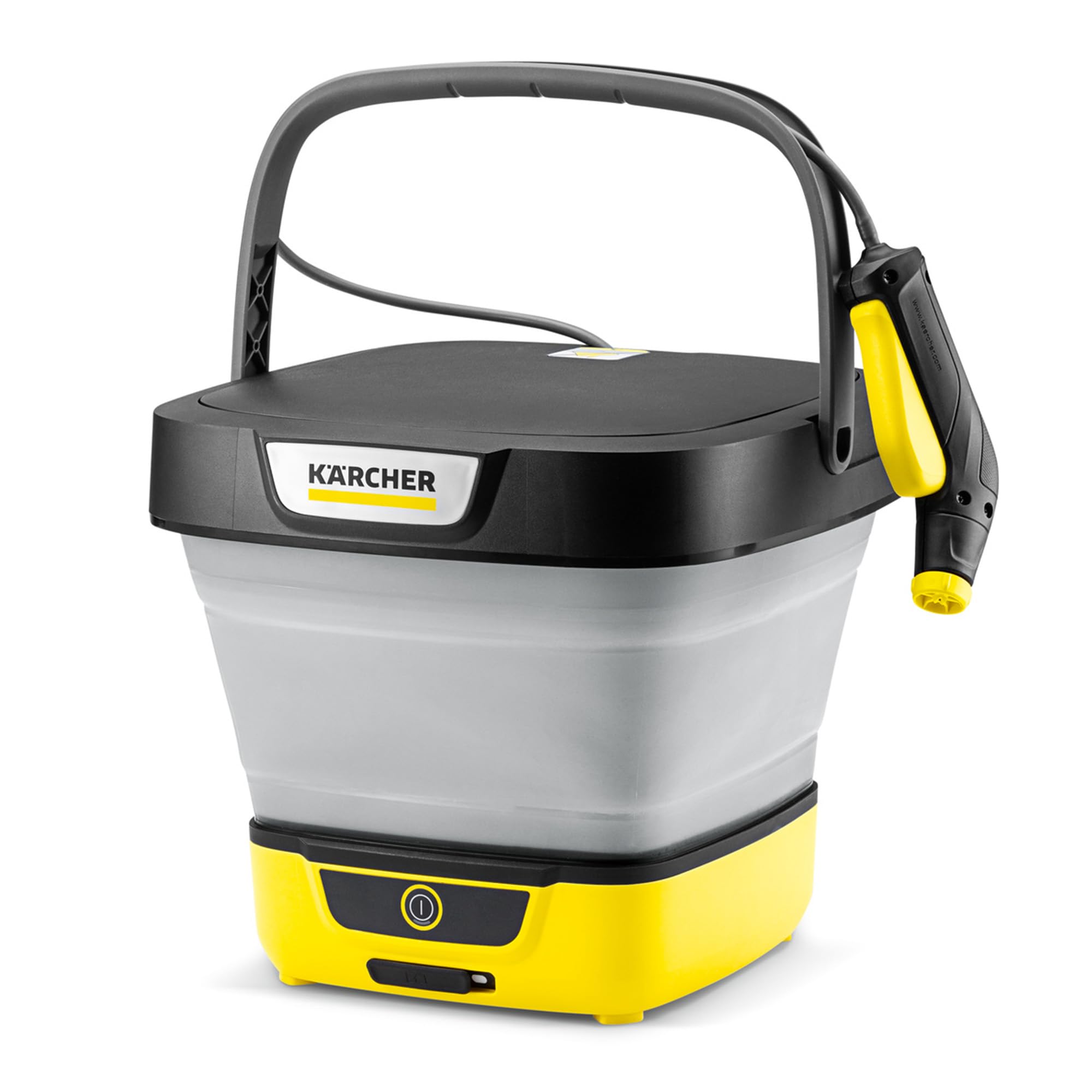 Nettoyeur extérieur Mobile Kärcher OC 3 Pliable, Débit : 2 l/​Min, Réservoir d'eau Pliable, Poids : 2,​2 kg, Réservoir d'eau : 8 l, Batterie Lithium-​ION