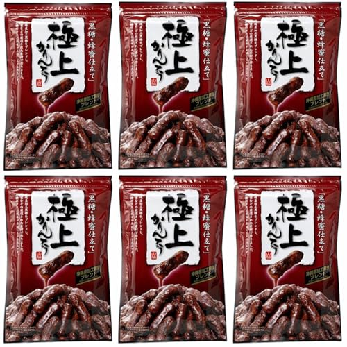 山脇製菓 極上黒糖かりんとう 117g×6袋 かりんとう 黒糖 和菓子 おやつ お菓子 黒蜜