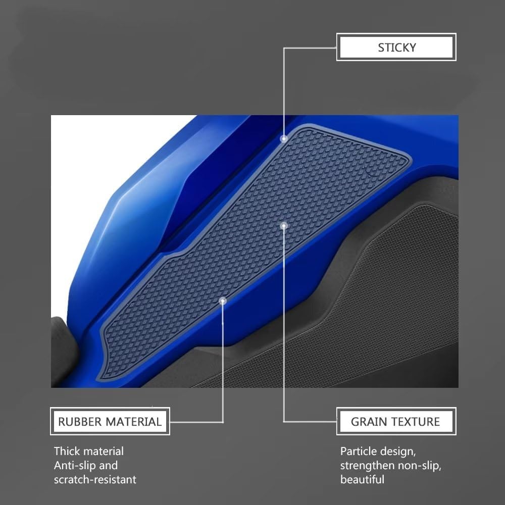 Fuel Tank pad Compatible with BMW for F800GS 2024 2025 Motorcycle Accessories Fuel Tank Pad Side Gas Knee Grip Stickers