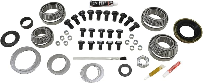 Kit de revisão completa do diferencial traseiro Dana 44 Yukon Gear & Axle para Jeep JK Rubicon 2007 em diante – 1 kit