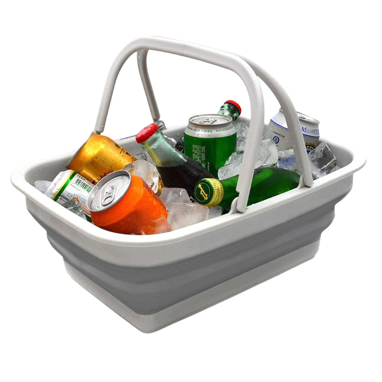 Nettoyeur de pieds pour piscine : seau portable antidérapant pour l'extérieur