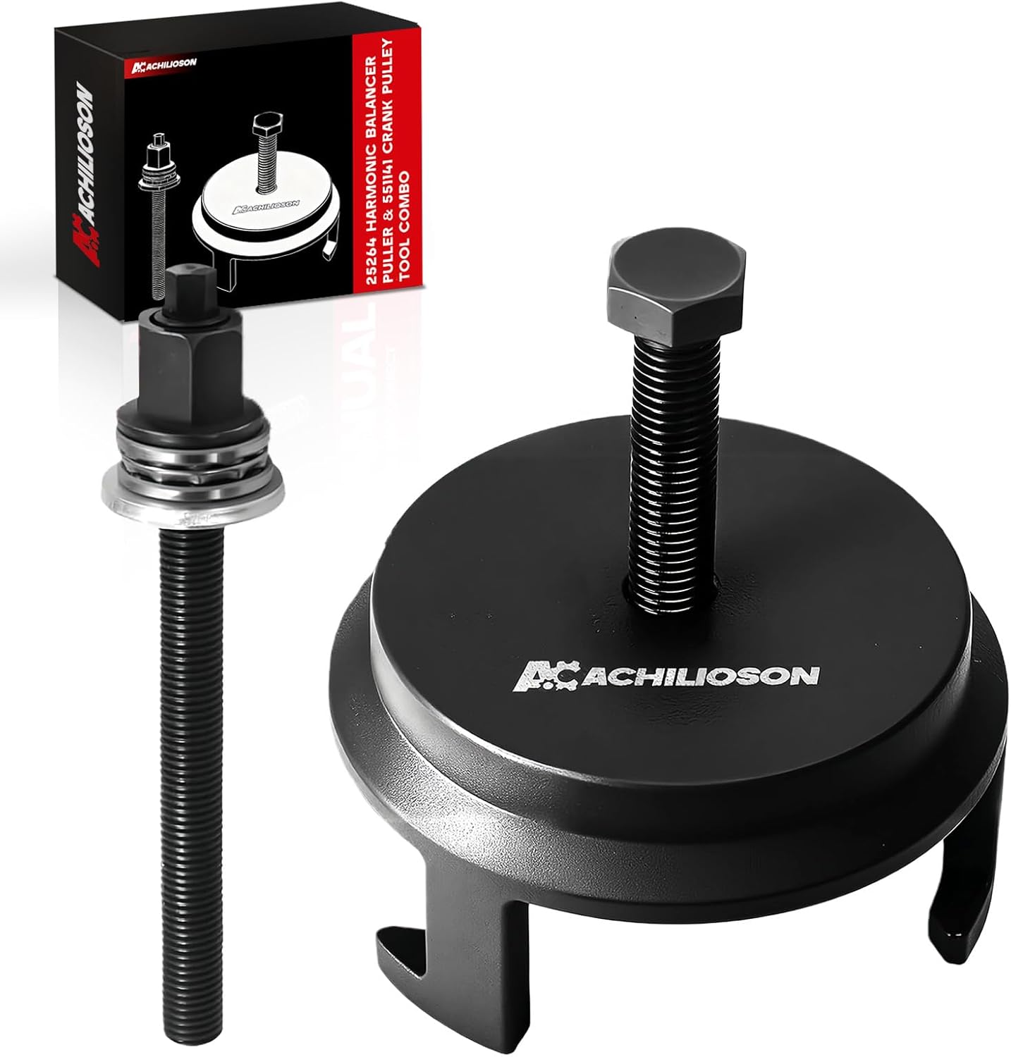 25264 Harmonic Balancer Puller & 551141 Crank Pulley Tool Combo