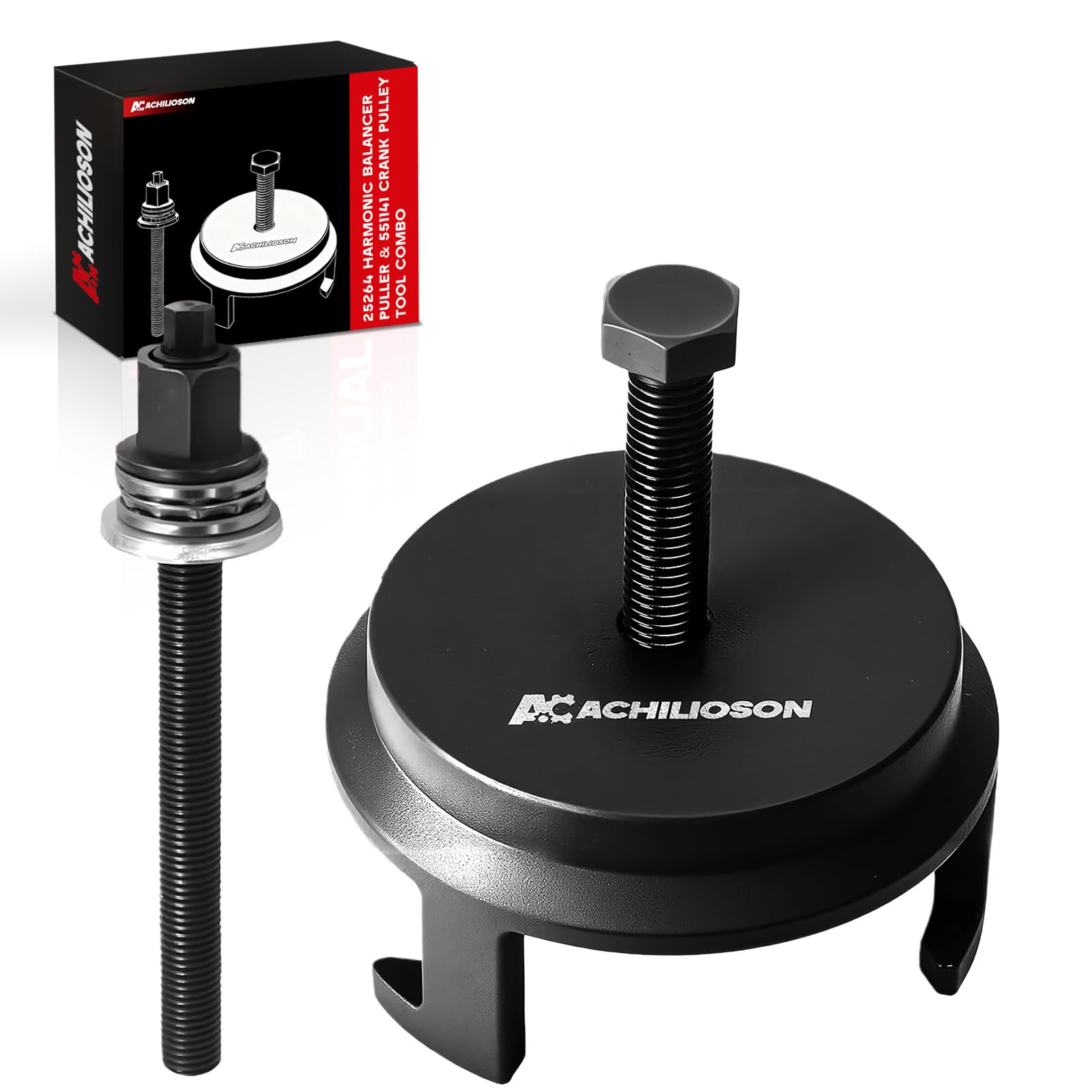 25264 Harmonic Balancer Puller & 551141 Crank Pulley Tool Combo