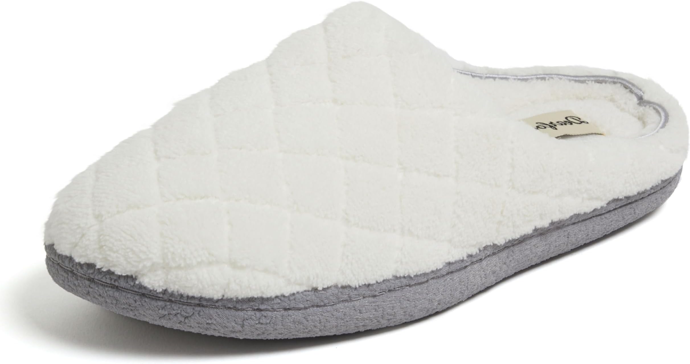 womens Leslie Washable Memory Foam Terry Clog With Wide Widths