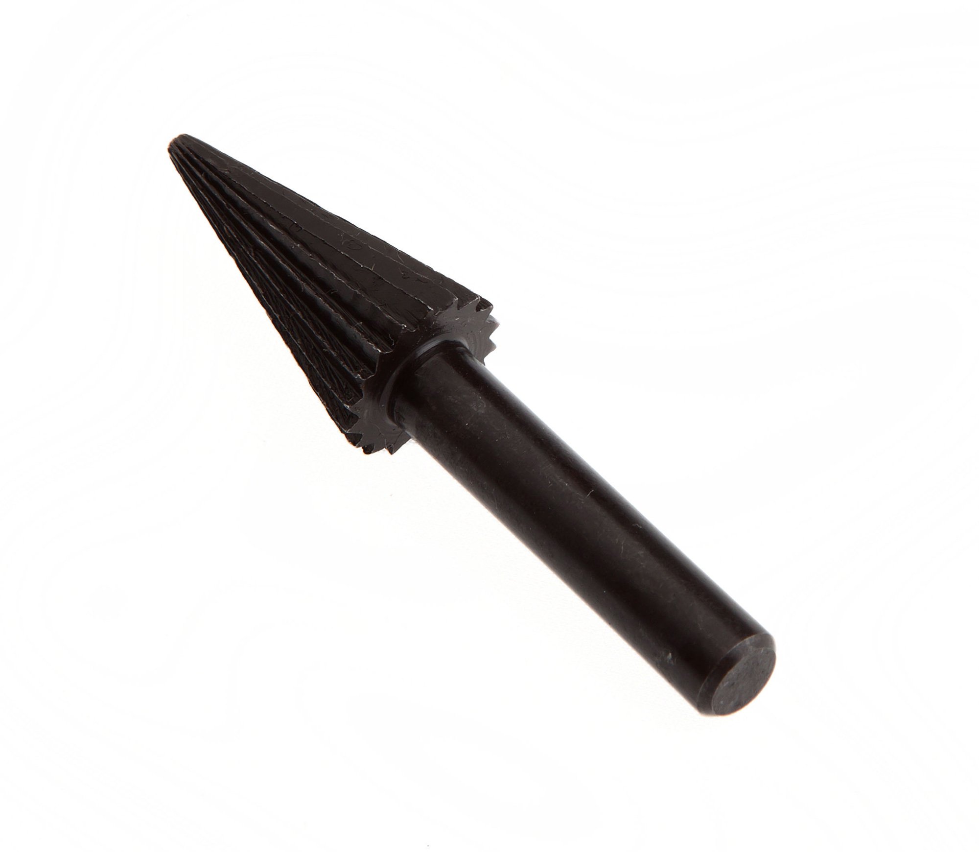 Meule conique Forney 60074 avec tige de 1/4 pouce pour meulage précis du métal