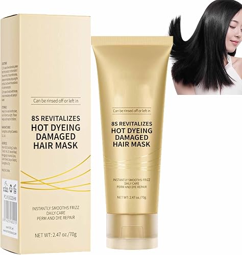 8s Revitalisierende Maske für strapaziertes Haar, intensive Feuchtigkeitsreparat