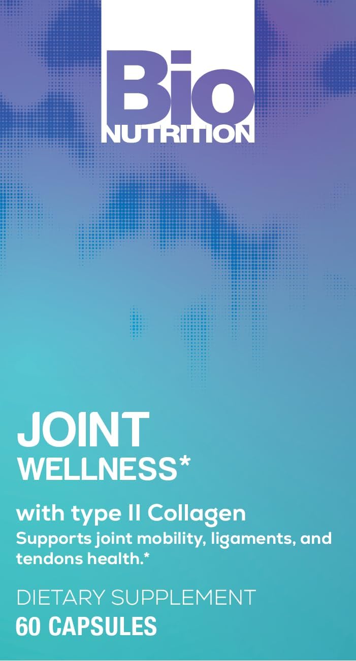 Bio Nutrition Joint Wellness with Type II Collagen 60 Capsules