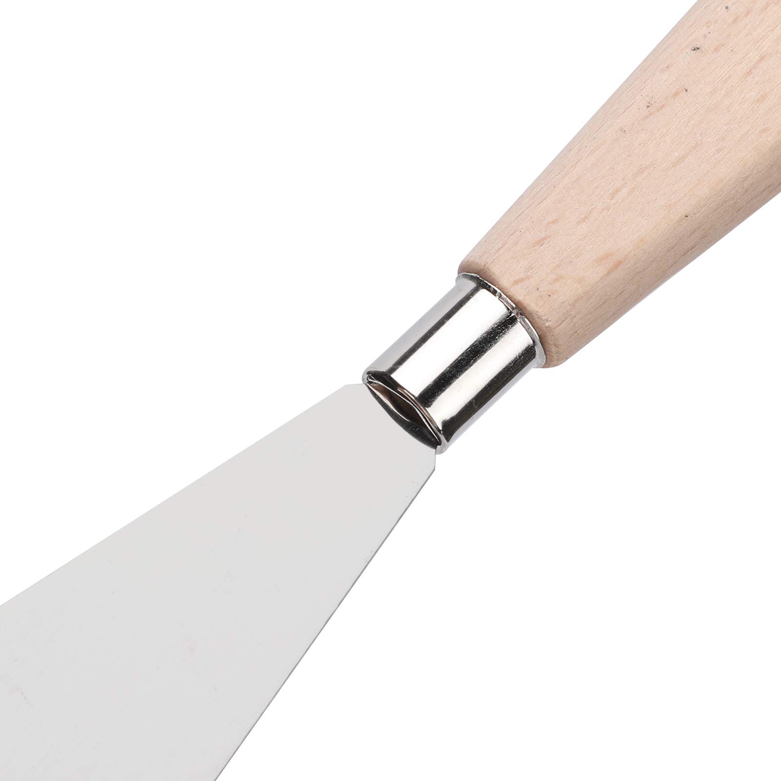 SPAtola, 18 Pezzi SPAtola in Acciaio Inossidabile Coltello da Pittura Accessori per Pittura Ad Olio con Manico in Legno, per Olio, Tela, Strumenti per Pittura Acrilica