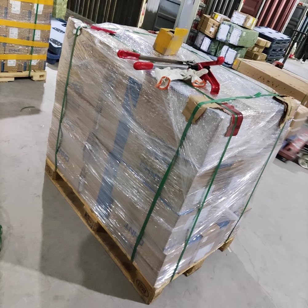 Fleje Para Embalaje De Palets/cajas, Fleje De Plástico En Rollo - Bobina De Fleje De Poliéster - 16 Mm De Ancho - 0.8 Mm Espesor - 1120 Lbs Fuerza De Tracción(680 m)