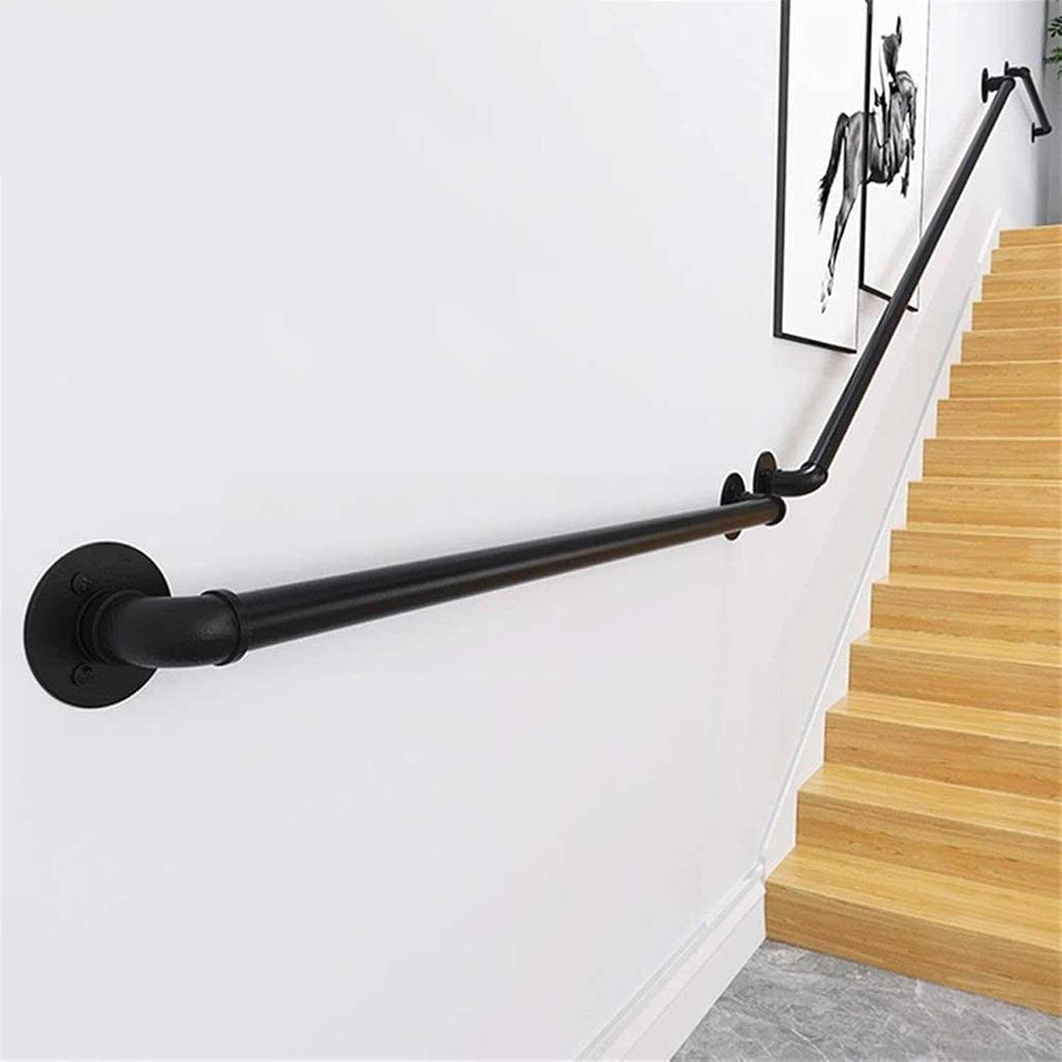 Amazon.co.jp Handrail 1ft, 20ft Handrail Kit for outdoor stair steps