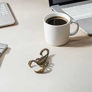 金属製サソリ型インテリア装飾 Amazon | KKYOYRE 大人のための3Dメタルパズル、サソリの金属モデル