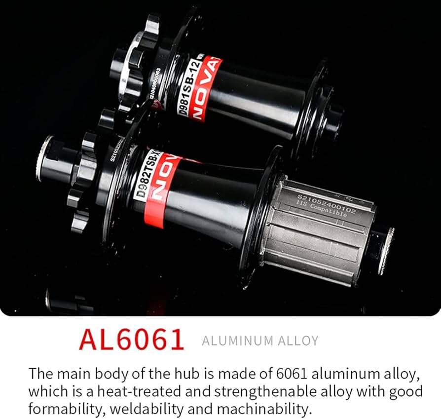 Amazon.co.jp: ロードバイクハブ 28ホール スルーアクスル ボルト6本