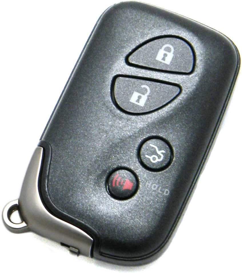 NorthCoast Keyless OEM Electronic 4-Button Smart Key Fob Remote, Compatible with 2011-2015 Lexus IS250/350 (FCC ID: HYQ14AEM, P/N: 89904-30C60)