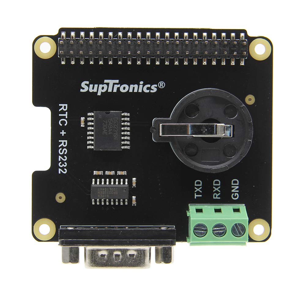BliliDIY Scheda Di Espansione X230 Rs232 Seria Port \U0026 Real-Time Clock (Rtc) Per Raspberry Pi