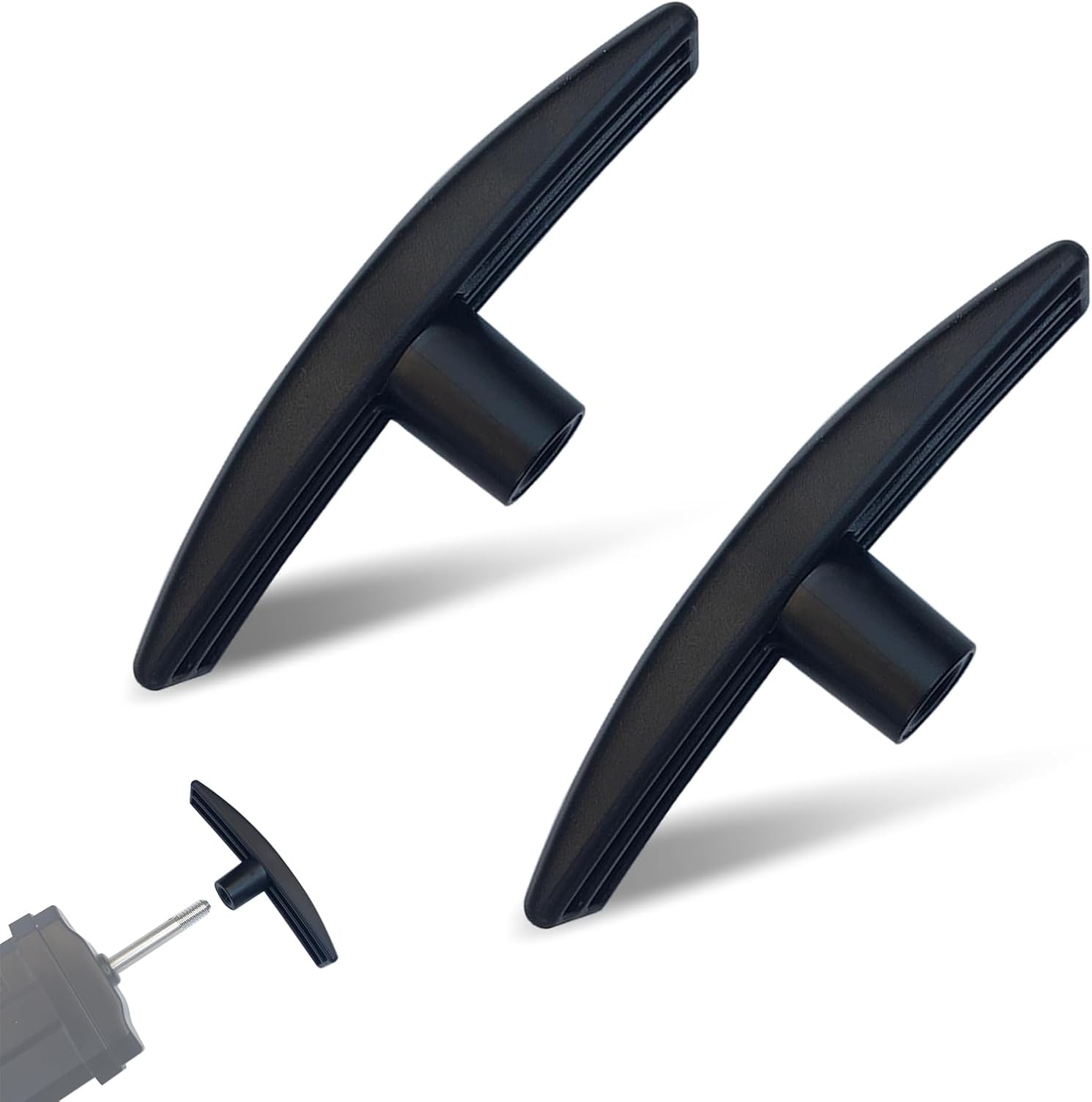 Yumfugu 2 PCS RV Waste Valves Handles Replacement, Durable