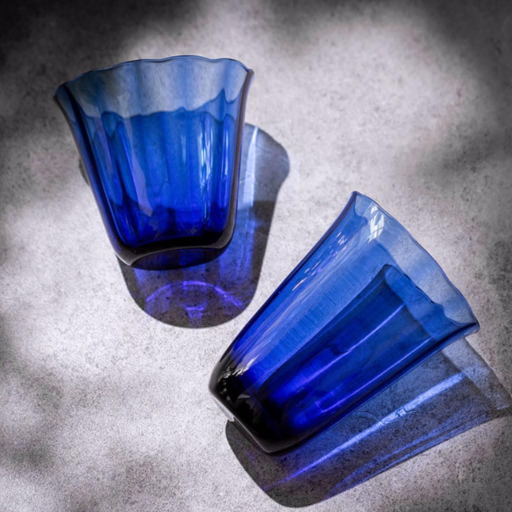 Taza creativa, copa de vino azul, copas de vino y champán, vasos para Bar, cristalería, novedad, taza de fruta y té, regalos para el Día de la madre Taza Multifuncional