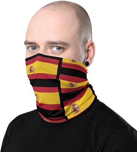 Miniatura 3 de Mascara facial mascara para la cara Tapa boca cubierta de mascarilla Bandera de España Polaina de cuello Cubre bocas