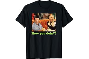 Friends Joey "How You Doin?" T-Shirt: A Nostalgic Tribute to the Iconic Sitcom