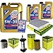 Produktbild Filter Set Inspektionspaket 7 Liter Liqui Moly Motoröl Longlife III 5W-30 MANN-FILTER Innenraumfilter Kraftstofffilter Luftfilter Ölfilter