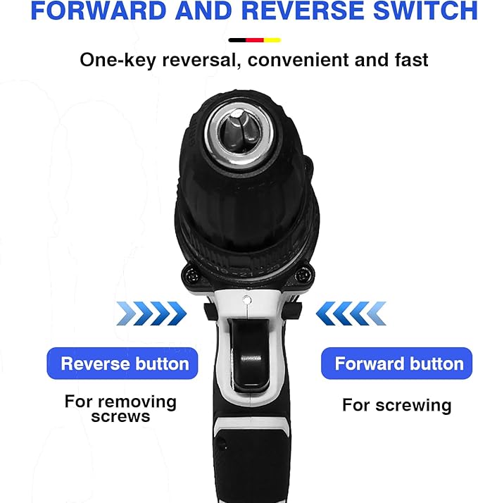 Taladro Atornillador Inalámbrico HSHa 21V con Batería y 29 Accesorios miniatura 3