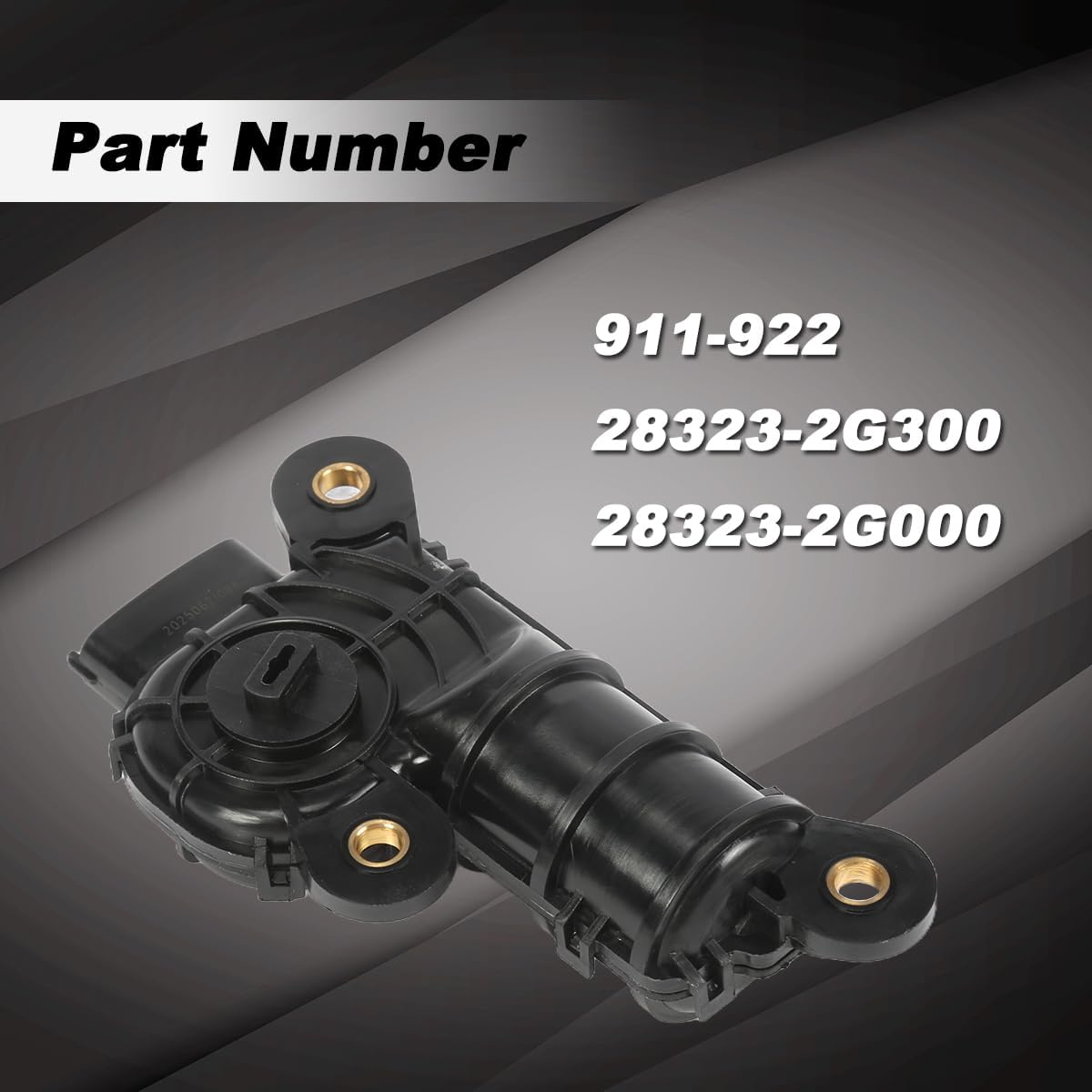 911-922 OE-Grade Engine Intake Manifold Runner Control Motor Valve – Direct Fit 2008-2013 Hyundai Tucson/ix35/Fe/Sonata & Kia Forte/Sorento/Sportage | Replaces 28323-2G000, 28323-2G300