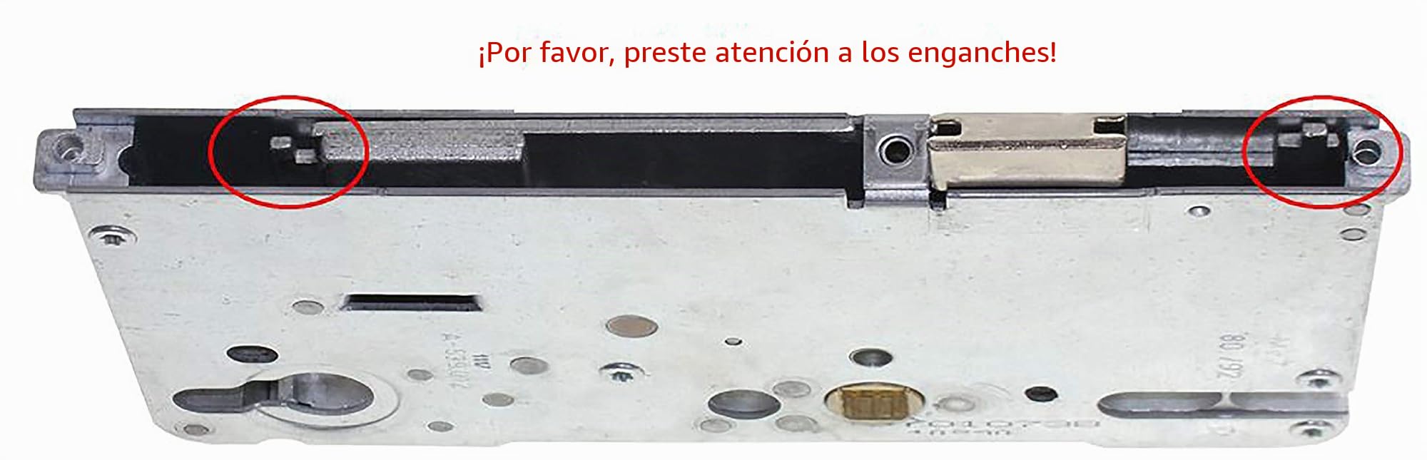 Roto Cerradura de reparación Serie C500 3592P8 Plata