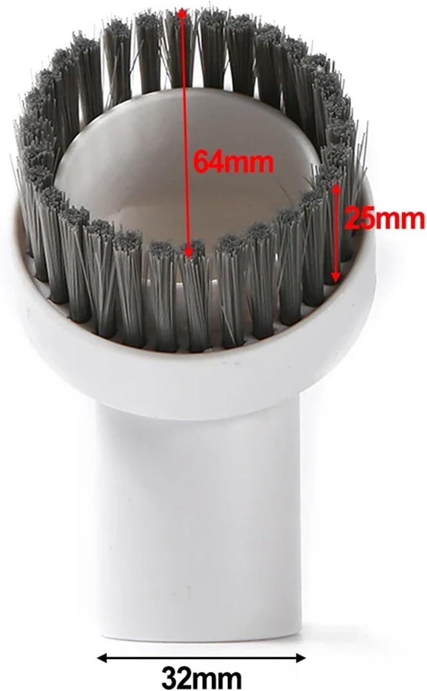 Universal 32mm Vacuum Cleaner Dust Brush Round Brush Head Suction Nozzle Vacuum Cleaner Replacement Accessories