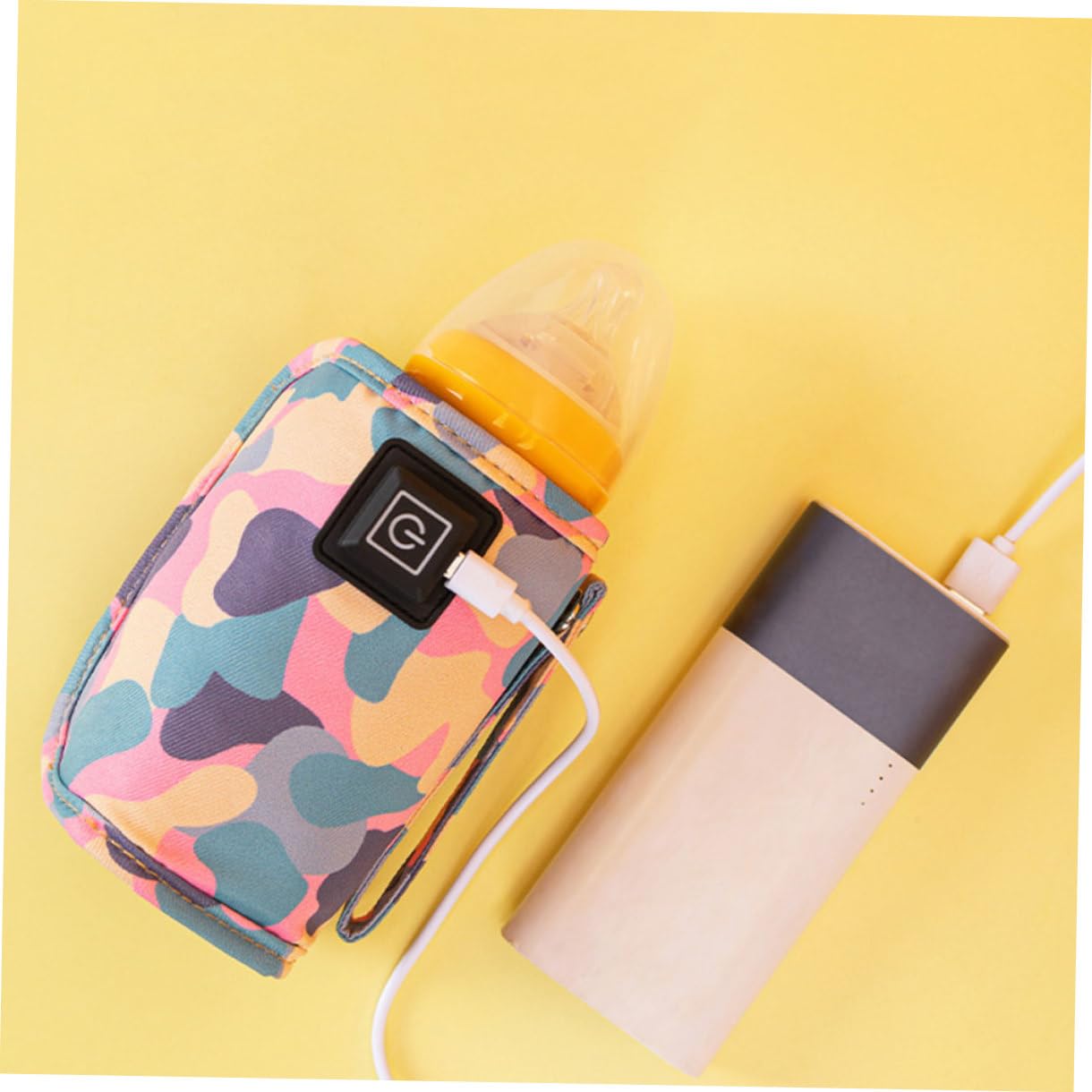 Toyvian 2 Pezzi scalda biberon termico borsa scalda latte scaldabiberon portatile bottiglia scaldabiberon da viaggio stufetta copri biberon riscaldatore scaldabiberon stoffa
