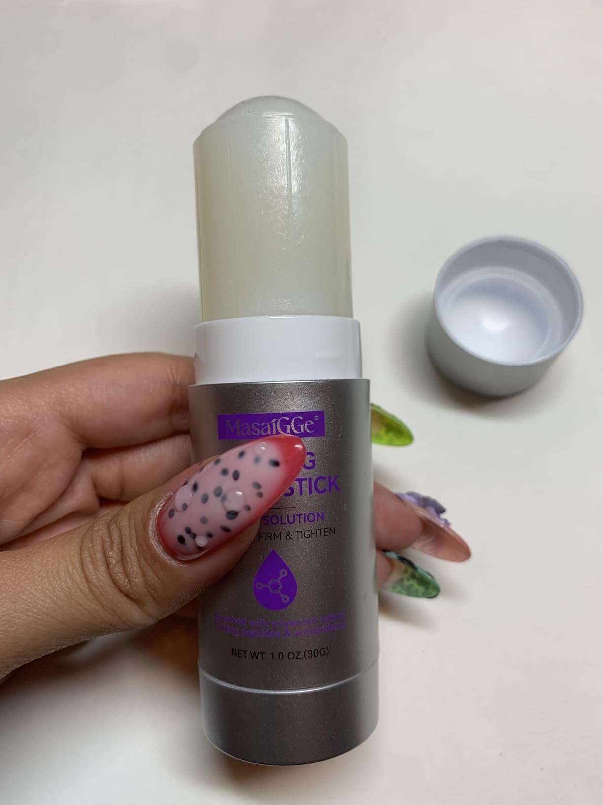 OEDPMFYL Firming Serum Stick with Retinol, Firming Stick for Face and Neck for Deep Wrinkles, Advanced Retinol Firming Serum Stick with Antioxidants to Visibly Tighten, 3-in-1 Firm for Wrinkles and Laugh Lines 2.0 OZ