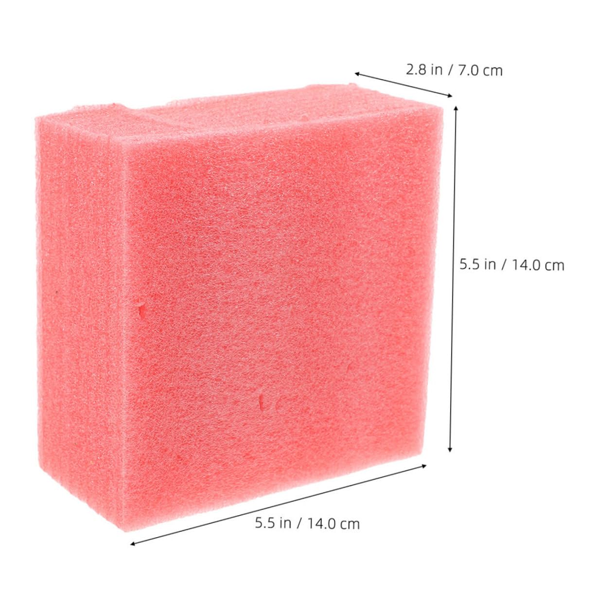BESTonZON 4Pcs Floral Foam Blocks for Flower Arrangement Dry Foam for Artificial Flowers Craft Foam Bricks for Weddings Parties and Floral Design Projects