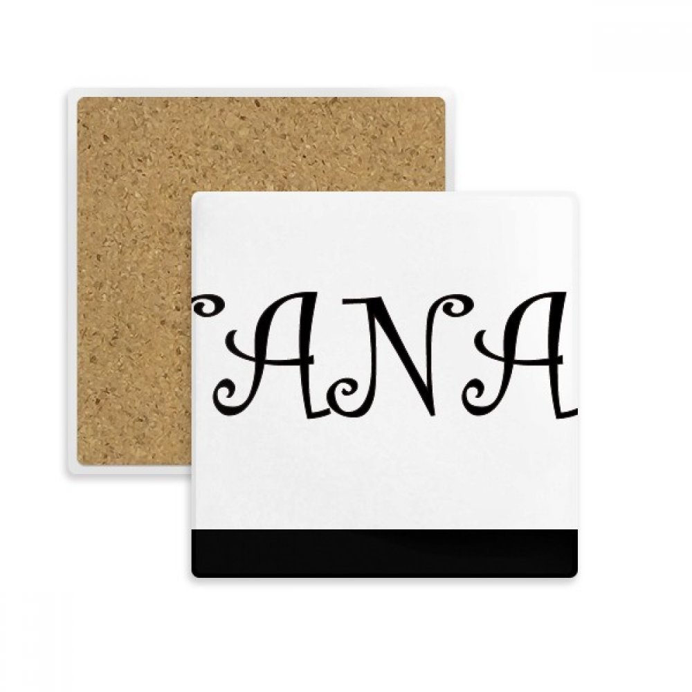 Coaster grand-mère Nana sous-verre absorbant multicolor pour cadeau