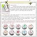 Whaline 25pcs Christmas Russian Piping Tips Set,Cake Decorating Supplies 12Pcs Icing Piping Tips 2Pcs Couplers 11Pcs Baking Bags for Birthday Party Christmas Baking Gifts Cake Cupcake Decoration
