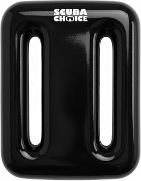 Scuba Choice Vinyl Coated Diving Weights - Compact & Durable Dive Weight - Precise Buoyancy Control, Enhanced Stability - Ideal for Freediving, Spearfishing & Scuba Diving