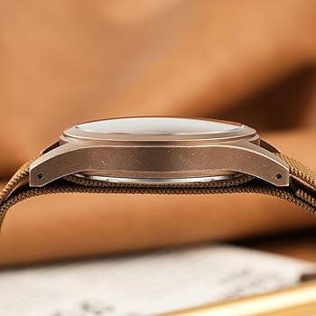 Amazon | Militado ML05 38mm VH31 クォーツウォッチ - ドーム型