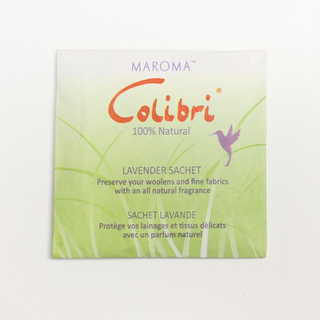 Foster-Stephens Inc. Colibri Natural Lavender Square Sachet by Maroma